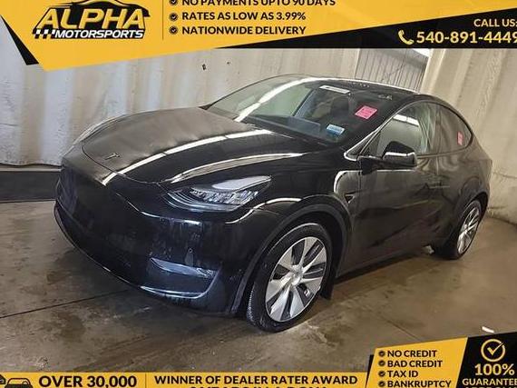 TESLA MODEL Y 2021 5YJYGDEE1MF067577 image